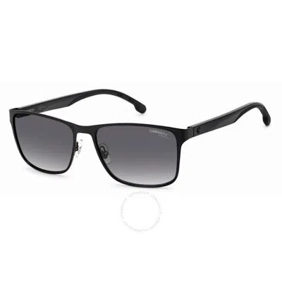 Carrera Grey Shaded Rectangular Unisex Sunglasses  2037t/s 0807/9o 55 In Gray
