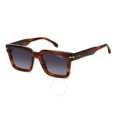 Carrera Grey Shaded Square Men's Sunglasses  316/s 0ex4/9o 52 In Brown