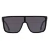 Carrera Grey Shield Unisex Sunglasses  8060/s 0003/ir 99 In Black