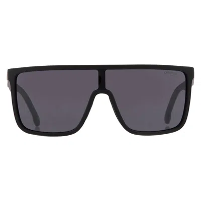 Carrera Grey Shield Unisex Sunglasses  8060/s 0003/ir 99 In Black