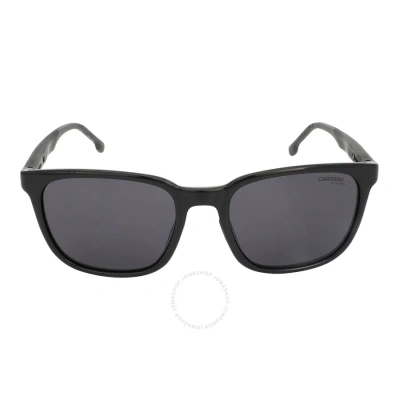 Carrera Grey Square Men's Sunglasses  8046/s 0807/ir 54 In Black / Grey