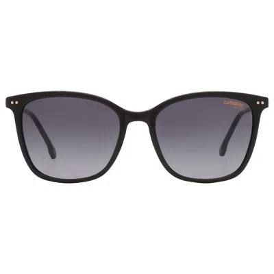 Carrera Grey Square Unisex Sunglasses  2036t/s 0807/9o 53 In Black / Dark / Grey