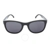 Carrera Grey Square Unisex Sunglasses  8054/s 0807/ir 52 In Black / Grey