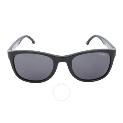 Carrera Grey Square Unisex Sunglasses  8054/s 0807/ir 52 In Black / Grey