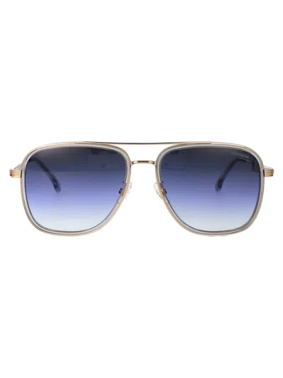 Carrera Grey Stainless Steel Sunglasses In Purple