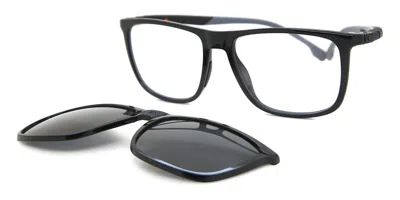 Carrera Hyperfit 16/cs With Clip-on 807/m9 Occhiali Da Vista Chiari Per Uomo (solo Montatura) In Black