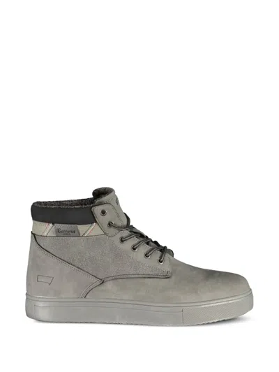 Carrera Lace-up Ankle Boots In Gray