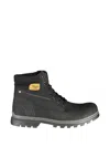 LACE-UP LOGO-PATCH BOOTS