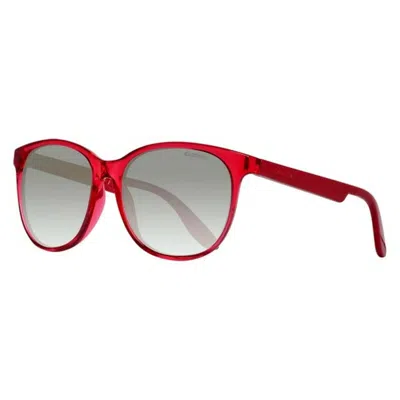 Carrera Ladies' Sunglasses  Ca5001-i0m Gbby2 In Red