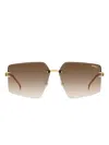 Carrera Logo-engraved Sunglasses