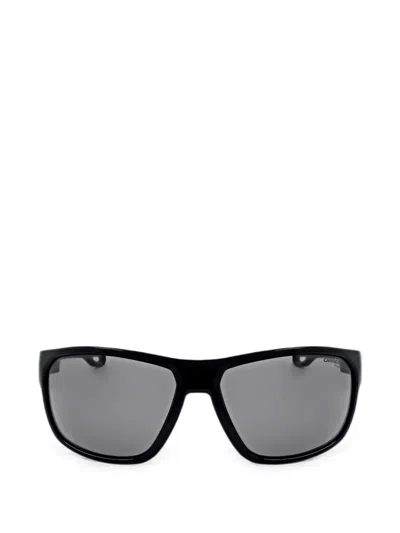Carrera Logo-print Rectangle-frame Sunglasses In Red