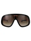 Carrera Black Gold Acetate Sunglasses