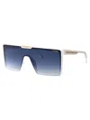 Carrera White Eco Polyamide Sunglasses In White