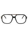 Carrera Matte Black Acetate Glasses In Black