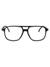 Carrera Matte Black Acetate Glasses In Black