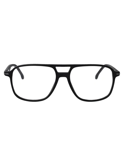 Carrera Matte Black Acetate Glasses In Neutral
