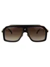 Carrera Squared Sunglasses Ca 1053/s/ti 003 In Black