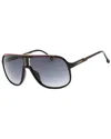 Carrera Men's Navigator Sunglasses 1047/s Oit9o Black/red 62mm In Black