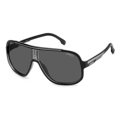 Carrera Men's 1058/s Sunglasses In Black Grey/grey Pz In Multi