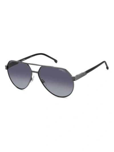 Carrera Men's 1067/s 62mm Aviator Sunglasses In Ruthenium Dark Grey Gradient