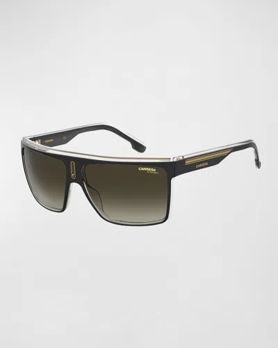CARRERA MEN'S 22/N FLAT-TOP RECTANGLE SUNGLASSES