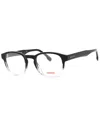 Carrera Men's 294 49mm Optical Frames In Black