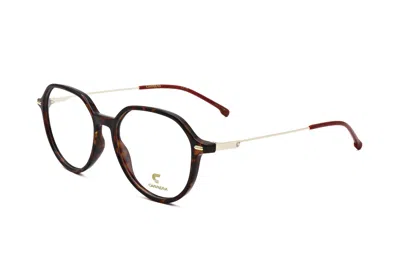 Carrera Men's 50 Mm Red Opticals In Brown