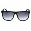 Carrera Men's 5003 Sunglasses In Shiny Black Matte / Dark Grey Gradient In Multi