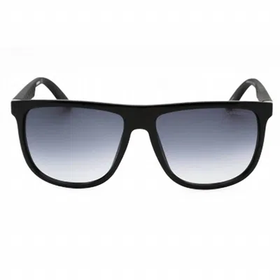 Carrera Men's 5003 Sunglasses In Shiny Black Matte / Dark Grey Gradient In Multi