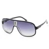 Carrera Men's 64mm Black Blue Sunglasses Ca1057-s-d51-08