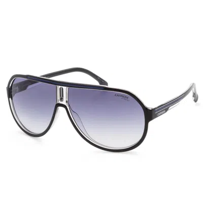 Carrera Men's 64mm Black Blue Sunglasses Ca1057-s-d51-08 In Multi