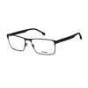 Carrera Rectangular Metal Eyeglasses For Men In White