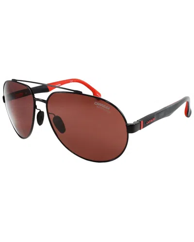 Carrera Men's Ca8025 63mm Polarized Sunglasses In Red