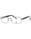 Carrera Men's  8887 57mm Optical Frames In Metallic