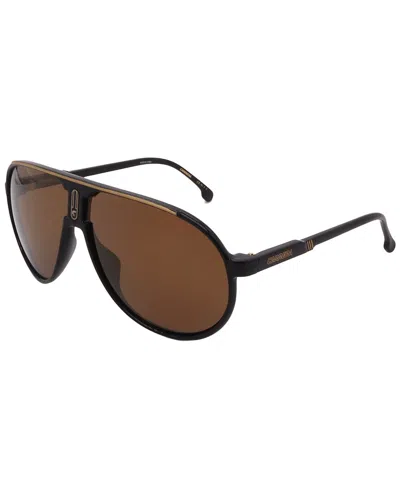 Carrera Men's Champion65/n 62mm Polarized Sunglasses In Black