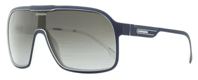 CARRERA MEN'S FLAT-TOP WRAP SUNGLASSES 1046/S 0JU9O MATTE BLUE 99MM