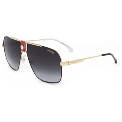 CARRERA MEN'S GOLD RED 63MM SUNGLASSES