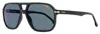 Carrera Men's Polarized Navigator Sunglasses 302/s 2m2q3 Black/gold 59mm In Blue