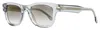 Carrera Men's Retro Rectangular Sunglasses 330/s Kb7fq Transparent Gray 50mm In Neutral