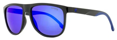 Carrera Men's Sporty Rectangular Sunglasses 8059/s D51z0 Black 58mm