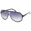 Carrera Men's 64mm Black Blue Sunglasses Ca1057-s-d51-08 In Blue