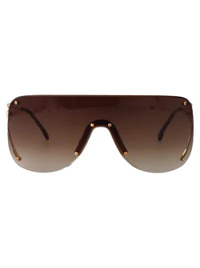 Carrera Metal Frame Sunglasses In Brown