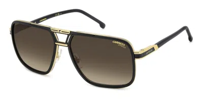 Carrera Rectangle Sunglasses, 61mm In Black