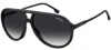 Carrera Grey Gradient Pilot Sunglasses Ca237s 0807 61