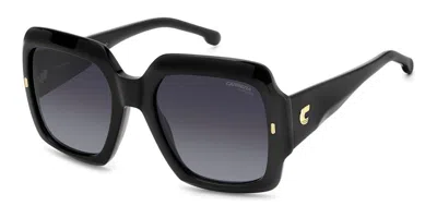 Carrera 3004/s 807-9o Women's Sunglasses - Black Frame, Dark Grey Gradient Lenses