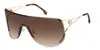 Carrera Gold Havn Metal Sunglasses In Gold