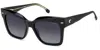 Carrera 3037/s 807-9o Women's Sunglasses - Black Frame, Dark Grey Gradient Lenses