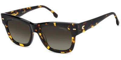 Carrera 3066/s 086/ha Women's Sunglasses - Havana Frame, Brown Gradient Lenses