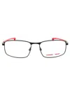 Carrera Modern Rectangular Eyeglasses For Men In Metallic