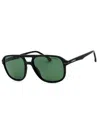 Carrera Modern Rectangular Sunglasses For Men In Green
